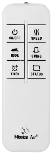 Wentylator MISSION AIR Tower Fan Biały