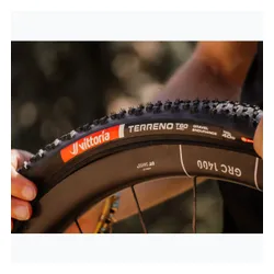 Opona rowerowa Vittoria Terreno T60 G2.0 TLR Gravel Endurance 700x40c czarny