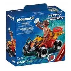 PLAYMOBIL 71040 QUAD RATOWNICZY