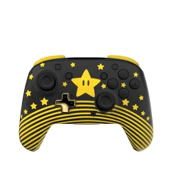 Pad Turtle Beach Rematch Wireless Controller Super Mario Star do Nintendo Switch / Switch 2 Czarno-Żółty