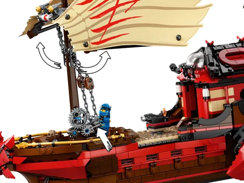 Конструктор Lego 71705 Ninjago - Летающий корабль Мастера Ву