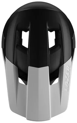 Kask rowerowy LAZER Cage KinetiCore Biało-czarny mat Full Face (rozmiar XL)