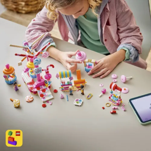 LEGO 42700 Friends Cukierkowo-babeczkowy diabelski młyn