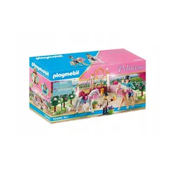 Playmobil Playmobil PRİNCESS bir ahırda binicilik eğitimi 70450