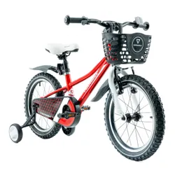 Rower dziecięcy GERMINA BMX 16 cali dla chłopca Czerwony