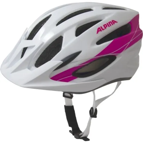Kask rowerowy Alpina MTB17 biało-różowy - 54-58