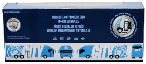Autobus piłkarski Manchester FC - model klubowy