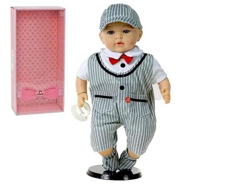 Lalka bobas śpiewa i mówi po polsku 45cm