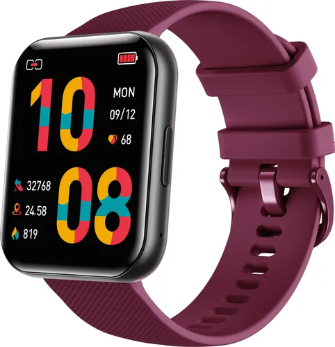 Smartwatch BEMI Exo Bordowy