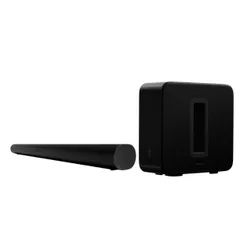 Саундбар Sonos Arc Wi-Fi AirPlay Dolby Atmos SUB Gen3 черный