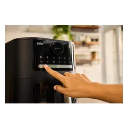 Air Fryer Frytkownica beztłuszczowa BRAUN MultiFry 5 HF5075IBK 6l z okienkiem do obserwacji postępów gotowania