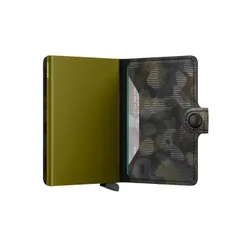 Portfel ochronny Miniwallet Secrid Jungle - moss