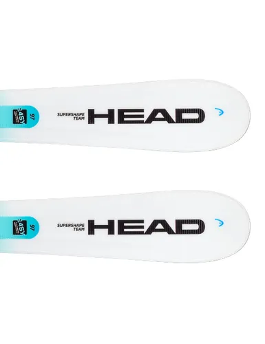 Narty dziecięce HEAD SUPERSHAPE TEAM + wiązania HEAD JRS 4.5 z GRIP WALK - Długość (cm) - 77