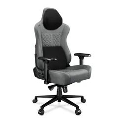 Fotel YUMISU 2052 Magnetic Jasnoszaro-czarny