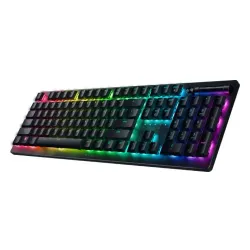 Klawiatura mechaniczna Razer DeathStalker V2 Pro Clicky Optical Switch Purple Czarny