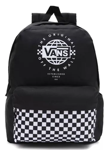 Vans Street Sport Realm Kentsel Sırt Çantası-Black / white checker