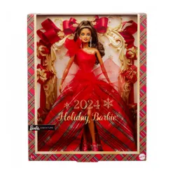 Mattel Lalka Barbie Holiday brunetka