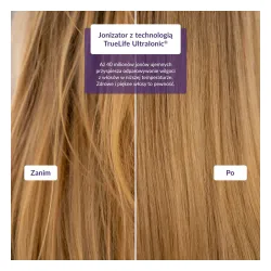 Suszarka do włosów TrueLife HairDryer D3 Jonizacja Zimny nawiew 1800W 2 prędkości 4 temperatury