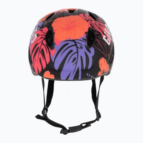 Kask rowerowy dziecięcy Giro Scamp Integrated Mips Jr matte black floral