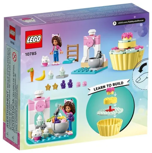 LEGO Koci domek Gabi 10785 Pieczenie tortu z Łakotkiem