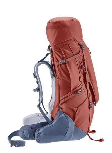 Plecak trekkingowy Deuter Aircontact X 60+15 SL damski - redwood/ink
