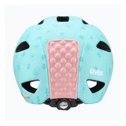Kask rowerowy dziecięcy UVEX Oyo Style Jr flowers cyan matt