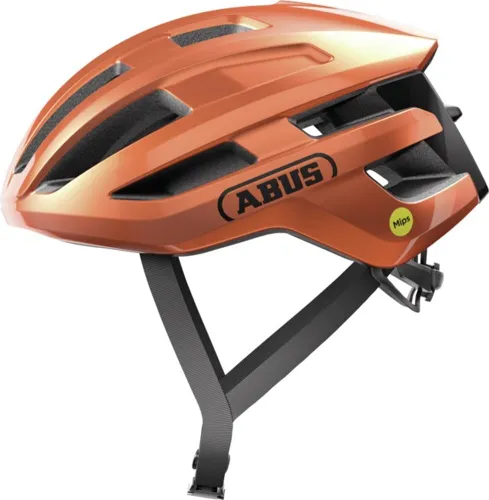 Kask rowerowy ABUS PowerDome Goldfish Pomarańczowy Szosowy (rozmiar L) MIPS