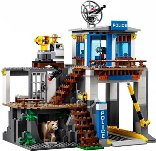 Конструктор Lego City горный полицейский участок (60174)