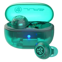 Słuchawki dokanałowe JLAB Go Pop ANC Zielono-przezroczysty