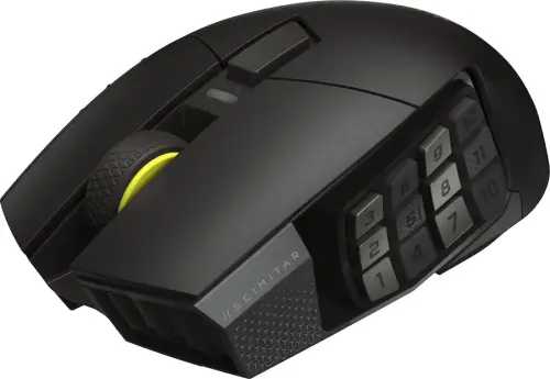 Myszka gamingowa Corsair Scimitar Elite Wireless SE Szary