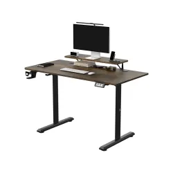 Biurko Ultradesk HIGHLANDER 120cm Regulacja wysokości Brązowy