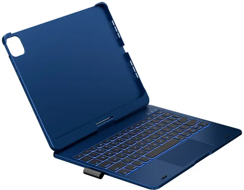 Etui na iPad Air / iPad Pro TYPECASE Flexbook Touch Błękitny pacyfik Klawiatura