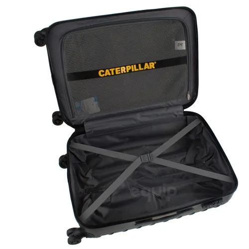 Средний чемодан Caterpillar Industrial Plate-black matt