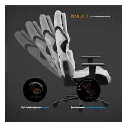 Fotel DIABLO CHAIRS X-One 2.0 Prime Szary