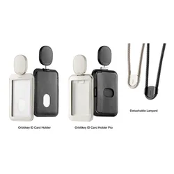 Uchwyt do karty ID ze smyczą Orbitkey Card Holder Pro - black