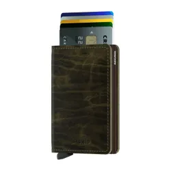 Кошелек Secrid Dutch Martin small RFID Slimwallet - оливковый