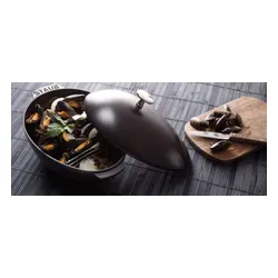 STAUB Moules 2 l - garnek do muli żeliwny z pokrywką