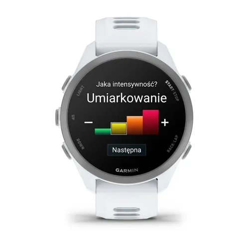 Smartwatch Garmin Forerunner 170 43mm GPS Biały