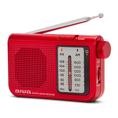 Radioodbiornik Aiwa RS-55/RD Radio FM Czerwony