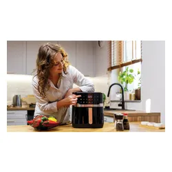 Air Fryer Frytkownica beztłuszczowa PURENO Air 650 6.5l z 10 automatycznymi programami i okienkiem do obserwacji postępów gotowania