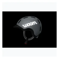 Kask rowerowy dziecięcy woom Ready light grey