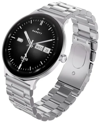 Smartwatch GARETT Quantum Srebrny