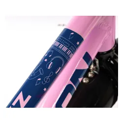 Rower dziecięcy KARBON Jazz 16 cali dla dziewczynki Różowy