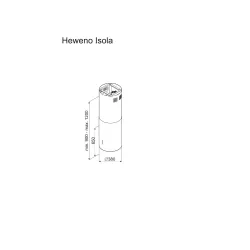 Okap Globalo Heweno Isola 39.2 Inox