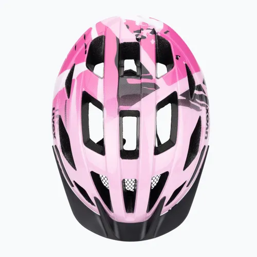 Kask rowerowy dziecięcy UVEX Air Wing 2 strawberry/black