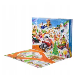 HOT WHEELS KALENDARZ ADWENTOWY 2025 24 niespodzianki, 10 autek JCB47