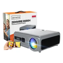 Projektor ZENWIRE E690H Full HD (1920 x 1080), 1000 ANSI lumen, Wi-Fi, Bluetooth