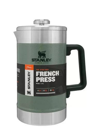 Ekspres do kawy Stanley Classic Stay Hot French Coffee Press 1,4 l - hammertone green