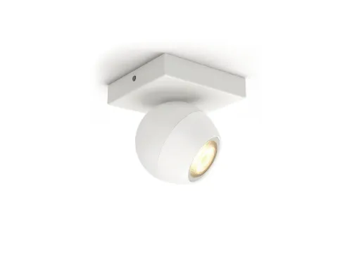 Oświetlenie punktowe Philips Hue White Ambiance Buckram 929003048601 Biały