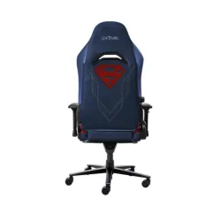 Fotel Trust GXT 721SM Ruya Pro Premium do 150kg Tkanina Skóre ECO Niebieski Superman